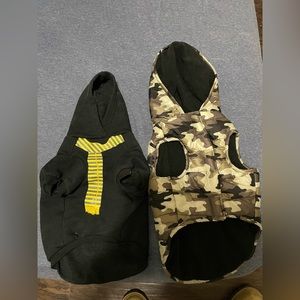 Dog puffer coat & hoodie - Small dog